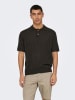 ONLY & SONS Poloshirt in Schwarz