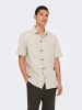 ONLY & SONS Hemd "Kodyl" in Beige