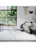 Elle Decoration Hochflor-Teppich "Artistique" in Weiß/ Creme