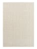 Elle Decoration Kurzflor-Teppich "Manipu" in Creme