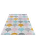 Hanse Home Kurzflor-Teppich "Cloudy" in Bunt