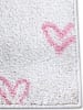 Hanse Home Kurzflor-Teppich "Hearts" in Creme/ Rosa