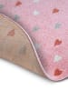 Hanse Home Laagpolig tapijt "Little Hearts" lichtroze