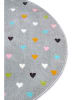 Hanse Home Kurzflor-Teppich "Little Hearts" in Grau