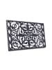Hanse Home Deurmat "Cast Iron" zwart