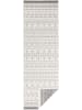NORTHRUGS Indoor-/ Outdoor-Teppich "Kuba" in Grau/ Creme