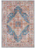 Nouristan Geweven tapijt "Sylla" blauw/rood