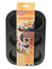 Dr. Oetker Forma "Tradition" w kolorze czarnym do muffinek - 19 x 28 cm