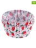 Dr. Oetker Foremki papierowe (100 szt.) "Strawberries" w kolorze czerwonym do muffinek