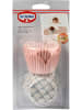 Dr. Oetker 2er-Set: Backförmchen "Retro" in Rosa - 2x 60 Stück