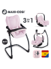 Smoby Krzesełko 3w1 "Maxi Cosi" w kolorze jasnoróżowym dla lalek - 18 m+