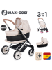 Smoby Wózek 3w1 "Maxi Cosi" w kolorze beżowym dla lalek - 3+