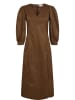 NÜMPH Kleid in Braun