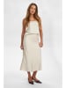 NÜMPH Spódnica w kolorze kremowym