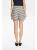NÜMPH Shorts "Numosha" in Creme/ Schwarz