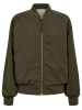 NÜMPH Wende-Blouson "Etera" in Khaki/ Creme