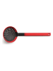 Woll Schuimspaan "Cook It" rood/zwart - (L)32 cm