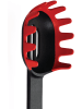 Woll Pastalepel zwart/rood - (L)32 cm