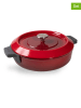 Woll 2-delige set: pan met deksel "Iron" rood - Ø 28 cm