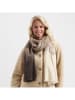 TRAVELIN' Schal in Beige/ Braun - (L)200 x (B)60 cm