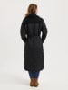 TRAVELIN' Płaszcz przejściowy w kolorze czarnym