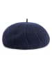 TRAVELIN' Wollen baret donkerblauw