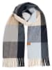 TRAVELIN' Szal w kolorze czarno-beżowo-szarym