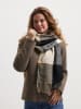 TRAVELIN' Schal in Schwarz/ Beige