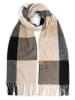 TRAVELIN' Schal in Schwarz/ Beige