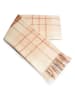TRAVELIN' Wollschal in Hellbraun/ Beige - (L)200 x (B)72 cm
