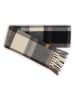 TRAVELIN' Schal in Beige/ Schwarz
