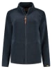 TRAVELIN' Fleece vest donkerblauw