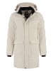 TRAVELIN' Wintermantel in Creme