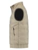 TRAVELIN' Doorgestikte bodywarmer "Magnus" beige