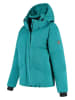 TRAVELIN' Winterjas turquoise