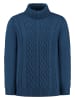 TRAVELIN' Rollkragenpullover "Oulu" in Blau