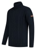 TRAVELIN' Rollkragenpullover "Oulu" in Dunkelblau
