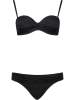 LASCANA Bikini zwart