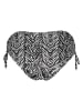 s.Oliver Bikinislip zwart/wit