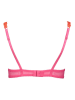 LASCANA Push-up-BH in Pink/ Orange