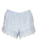 LASCANA Pyjama-Shorts in Hellblau