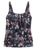 LASCANA Tankini-Oberteil in Schwarz