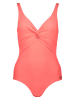 LASCANA Strój kąpielowy w kolorze koralowym