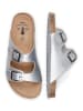 Inselhauptstadt Slippers zilverkleurig