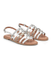 Inselhauptstadt Sandalen zilverkleurig/goudkleurig