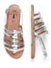 Inselhauptstadt Sandalen in Silber/ Gold