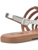 Inselhauptstadt Sandalen in Silber/ Gold
