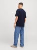 Jack & Jones Koszulka "Colton" w kolorze granatowym