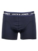 Jack & Jones Bokserki (5 par) "Chector Solid" w kolorze granatowym, czerwonym i szarym