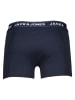 Jack & Jones Bokserki (5 par) "Chector Solid" w kolorze granatowym, czerwonym i szarym